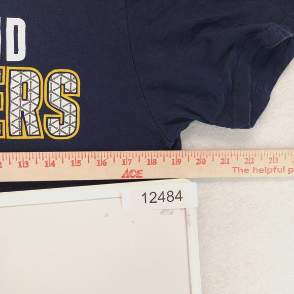 Adidas Cleveland Cavaliers Graphic Basketball T Shirt Mens Size Medium M Blue - Picture 6 of 9